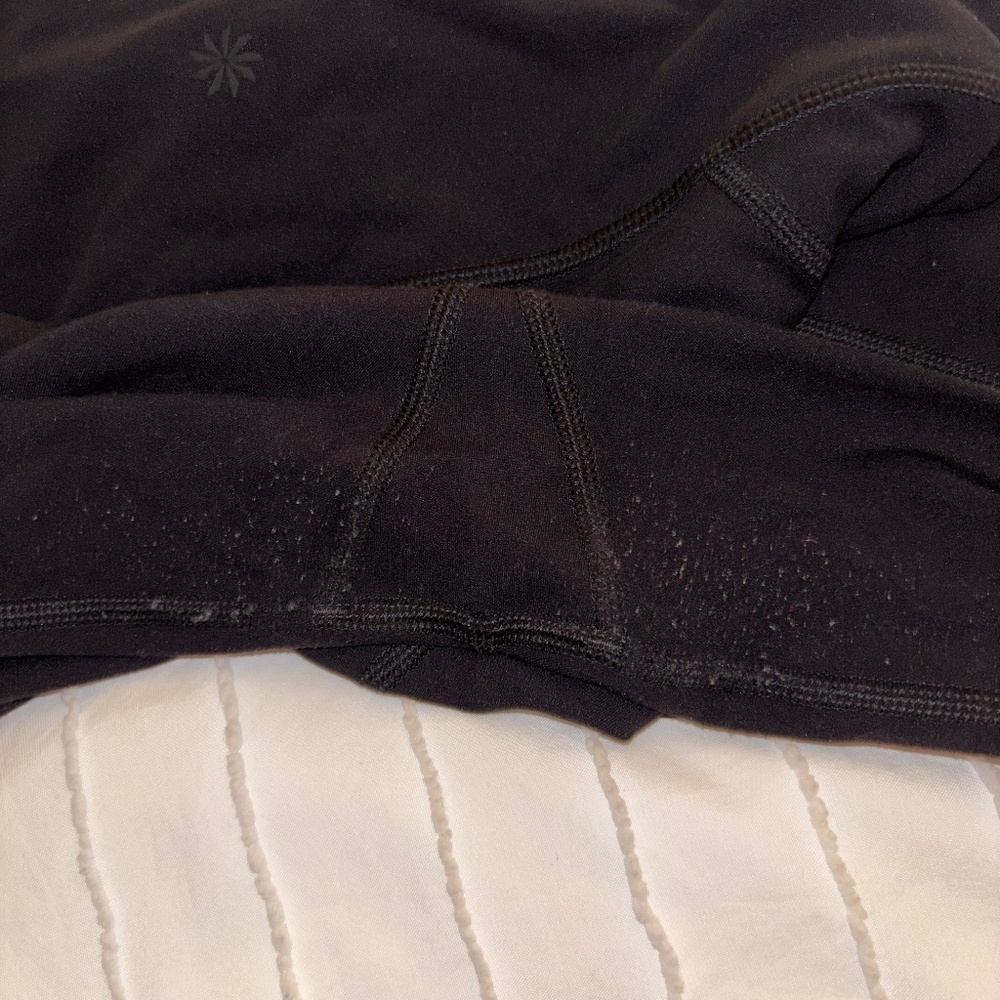 Athleta Salutation Stash Tights Black Full Length Size S - Picture 5 of 6